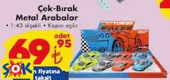 ÇEK-BIRAK METAL ARABALAR OYUNCAK